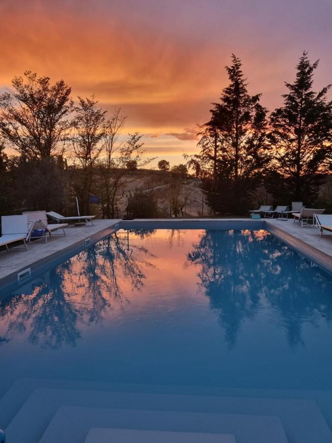 Certine Agriturismo Asciano Kültér fotó
